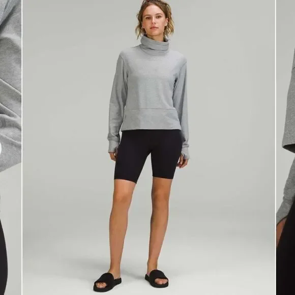 Lululemon Ready to Rulu Pullover Heathered Raceway Grey - Picture 8 of 9